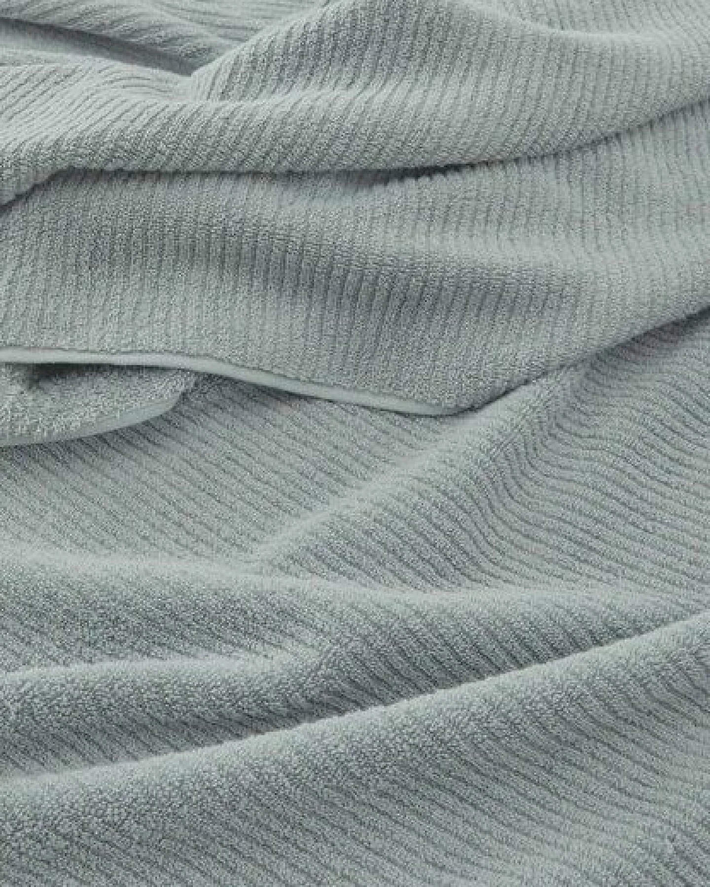 hessnatur Frottier Handtuch Rippstruktur aus reiner Bio-Baumwolle – Ansicht 4