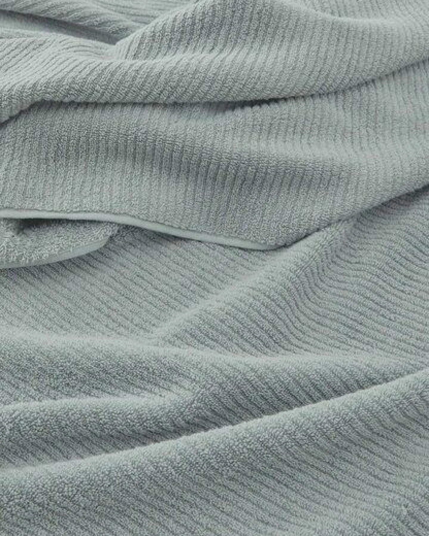 hessnatur Frottier Handtuch Rippstruktur aus reiner Bio-Baumwolle – Ansicht 4