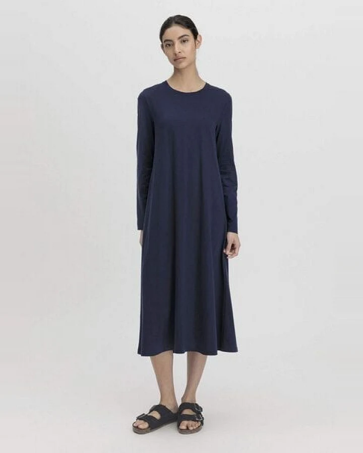 hessnatur Langarm Nachthemd Slim PURE COTTON