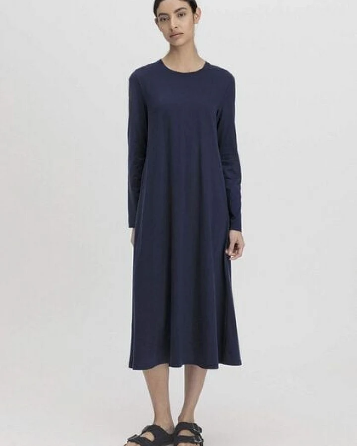 hessnatur Langarm Nachthemd Slim PURE COTTON