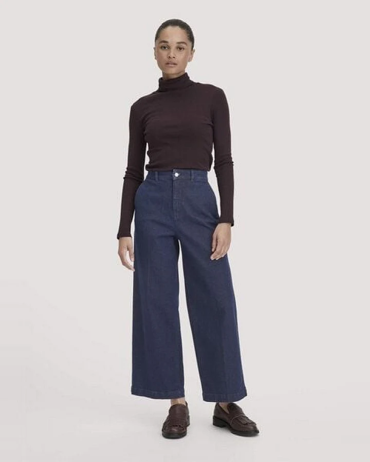 hessnatur Jeans Culotte BETTER RECYCLING aus 100% hochwertiger Bio-Baumwolle