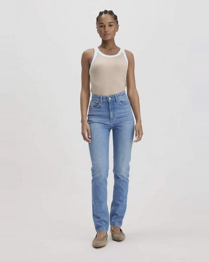 hessnatur Jeans LINN Slim High Rise aus softem Bio-Denim