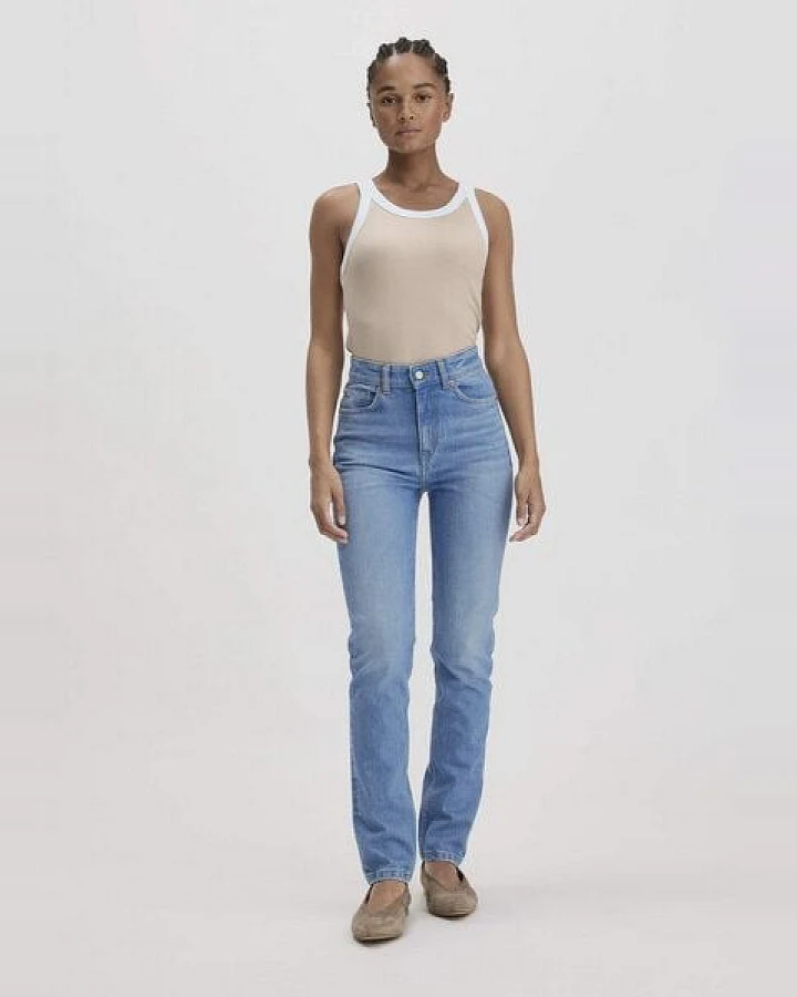 hessnatur Jeans LINN Slim High Rise aus softem Bio-Denim