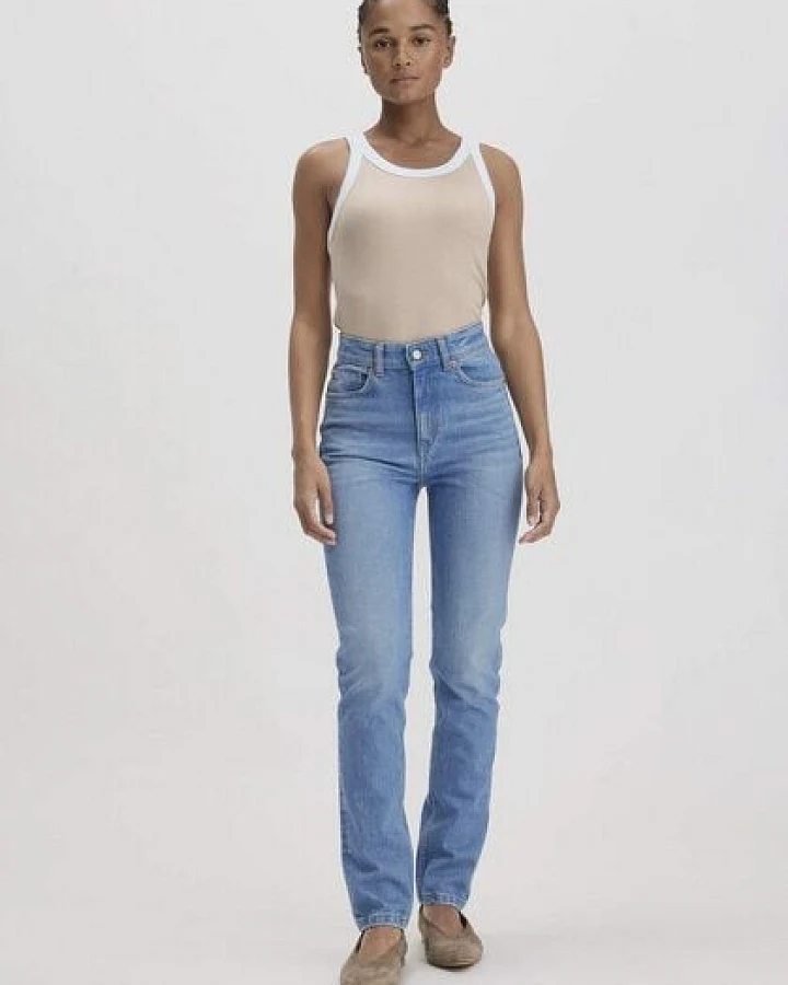 hessnatur Jeans LINN Slim High Rise aus softem Bio-Denim