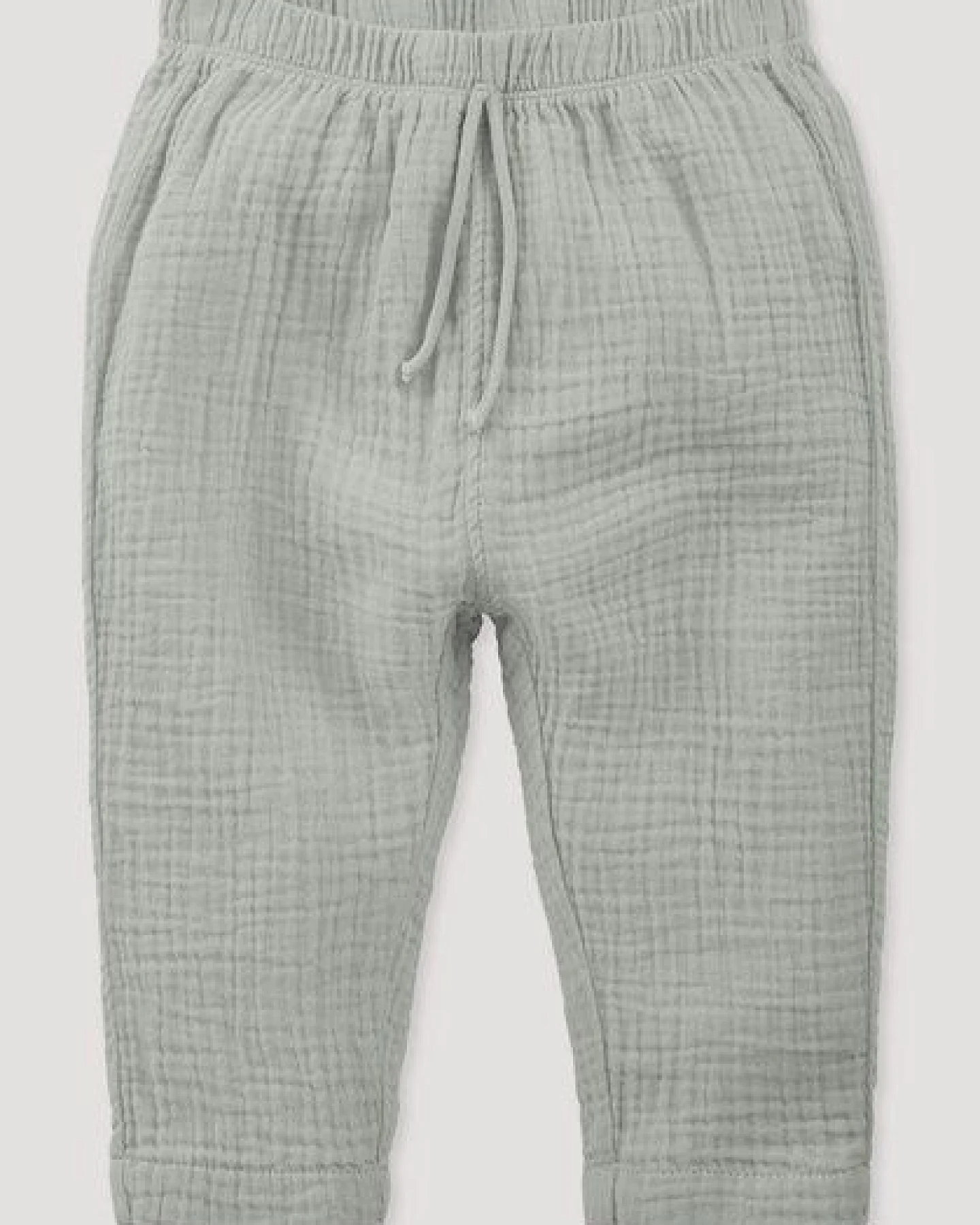 hessnatur Musselin Hose Regular aus reiner Bio-Baumwolle – Ansicht 2