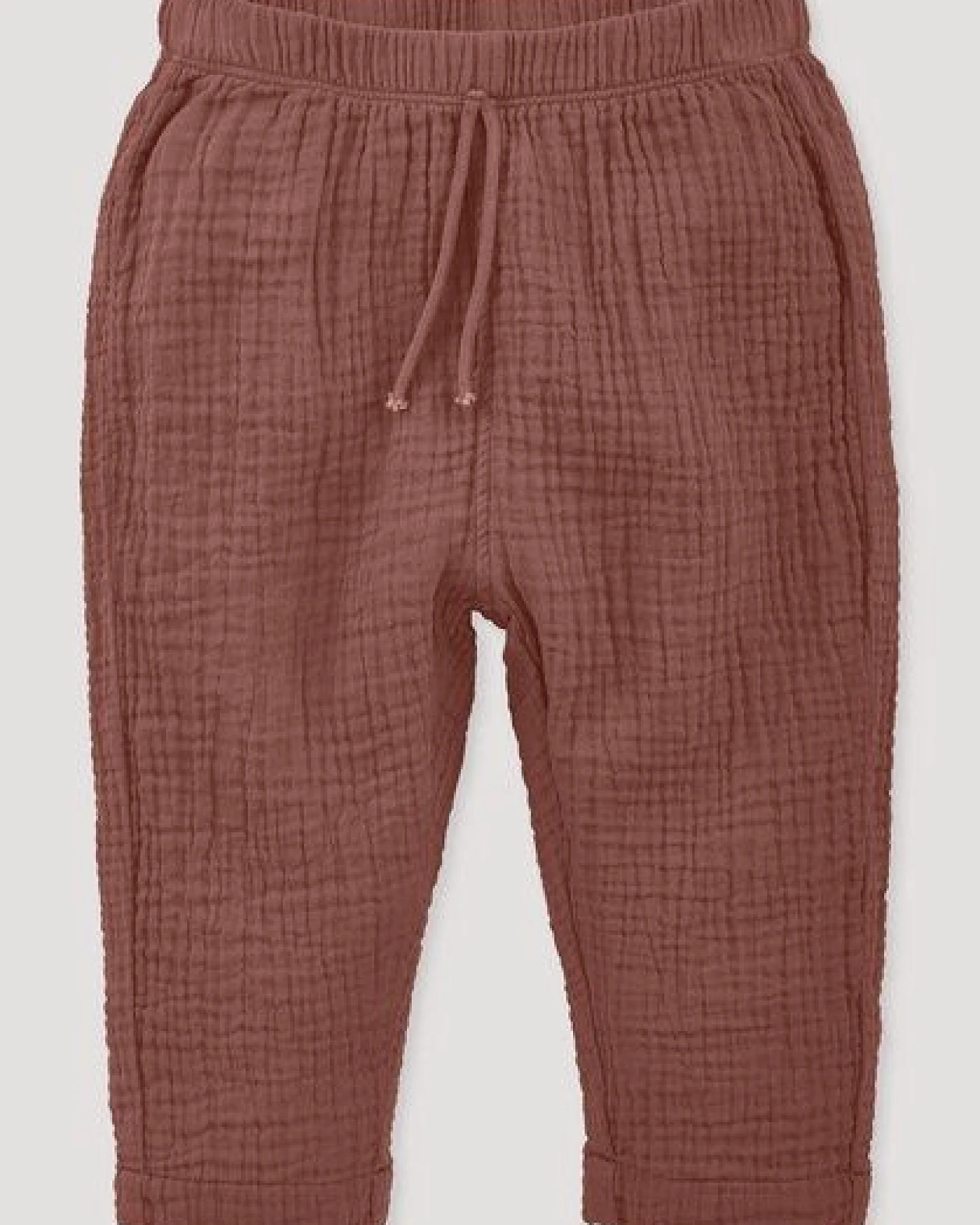 hessnatur Musselin Hose Regular aus reiner Bio-Baumwolle – Ansicht 2