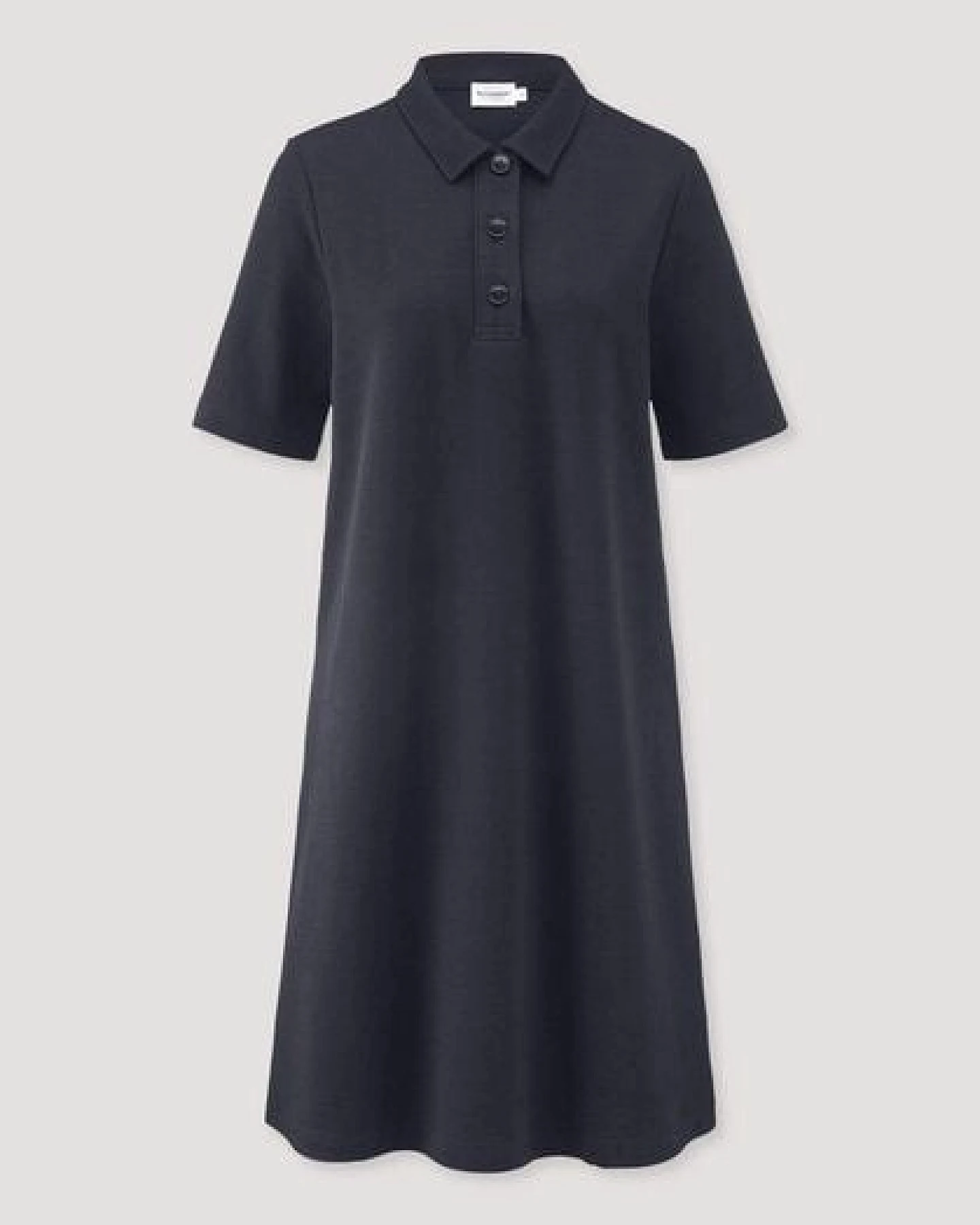 hessnatur Jersey Kleid Knielang Relaxed aus Bio-Baumwolle – Ansicht 4