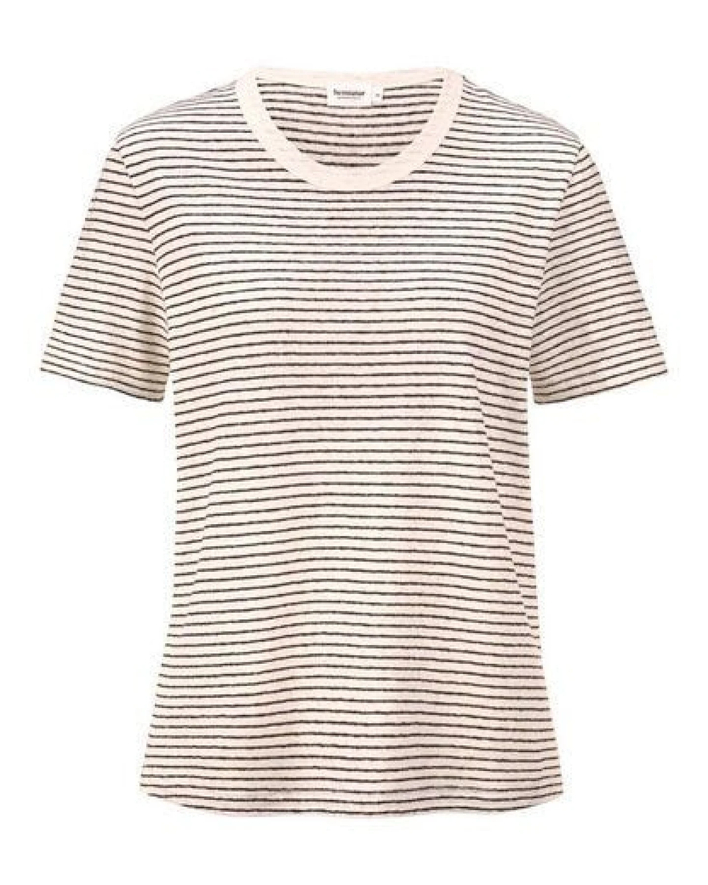 hessnatur Streifen T-Shirt Relaxed aus Leinen mit reiner Bio-Baumwolle – Ansicht 3