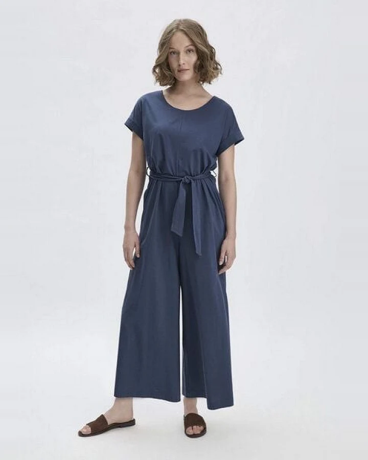 hessnatur Jersey Jumpsuit Oversize aus reiner Bio-Baumwolle