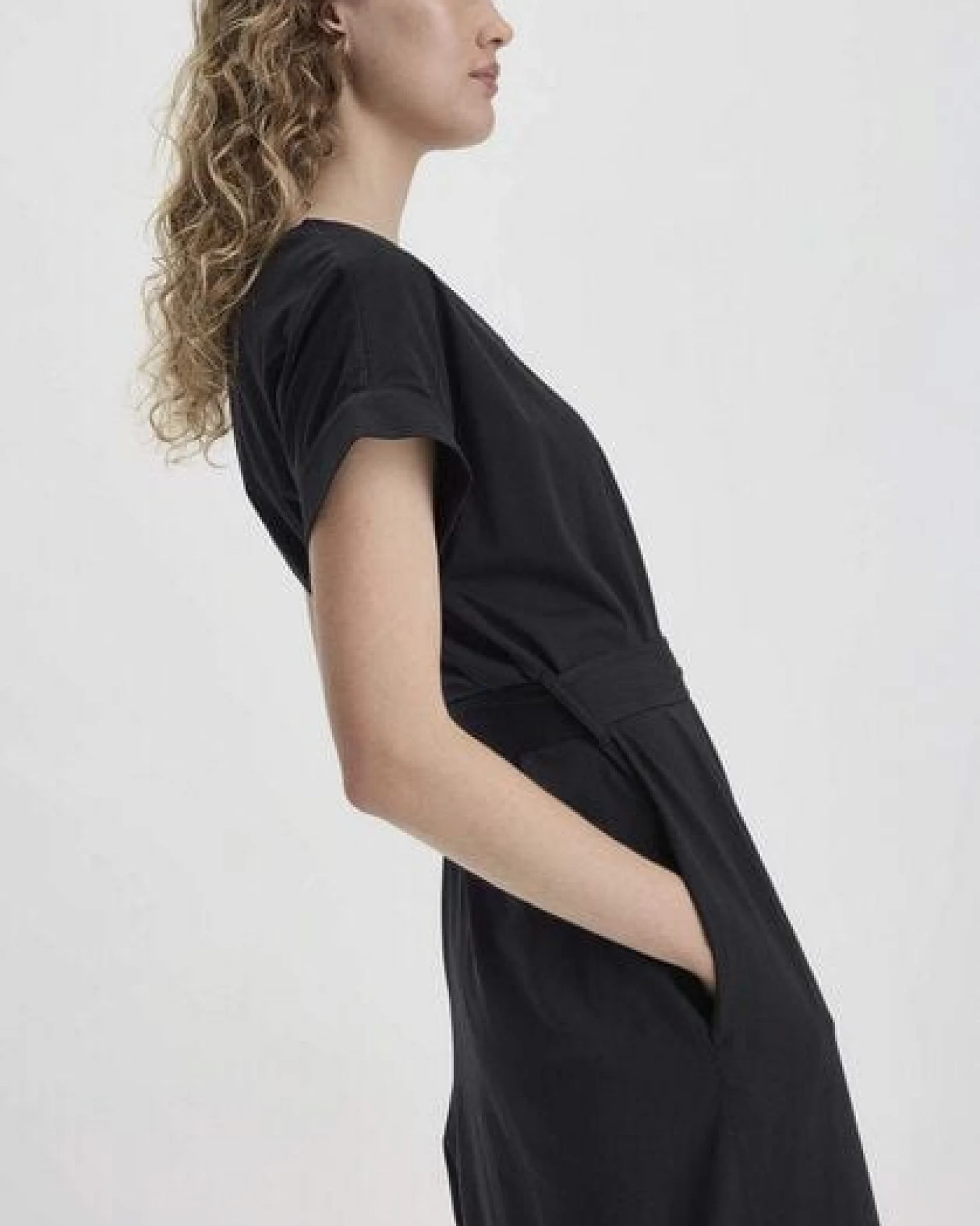 hessnatur Jersey Jumpsuit Oversize aus reiner Bio-Baumwolle – Ansicht 2