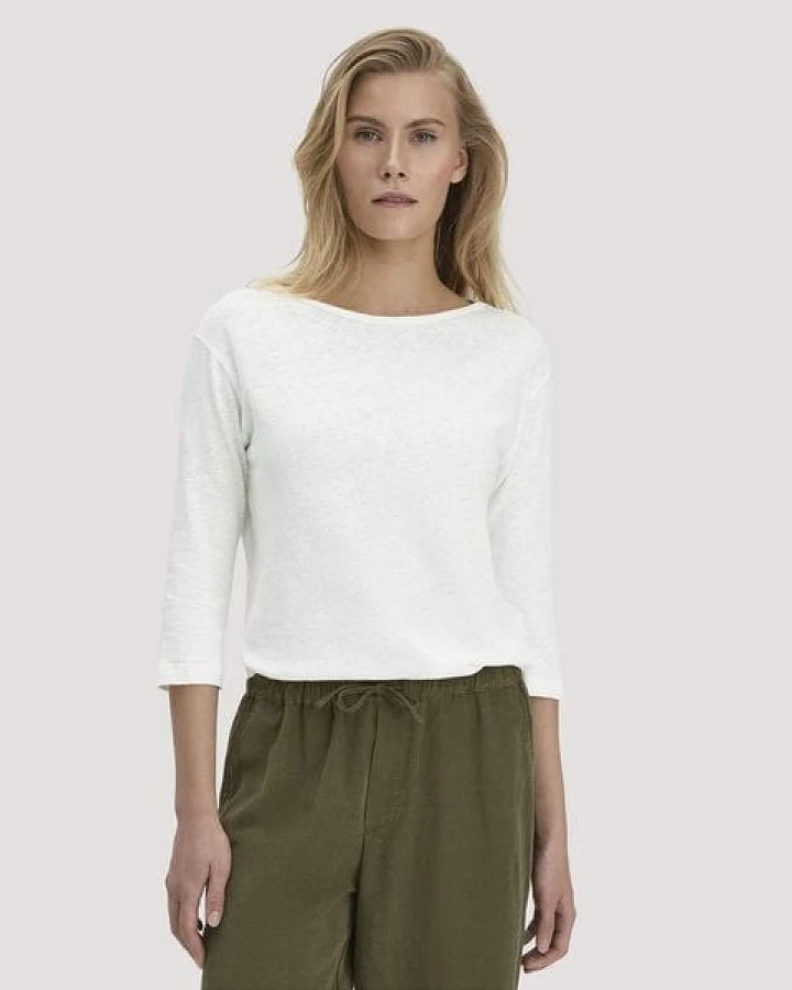 hessnatur Longsleeve Relaxed aus Leinen mit reiner Bio-Baumwolle