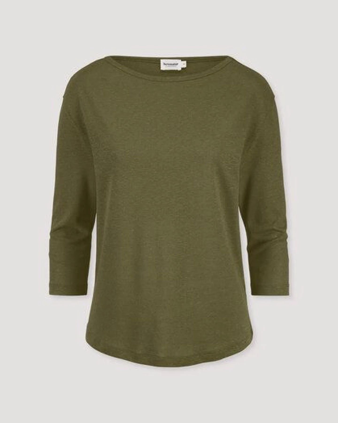 hessnatur Longsleeve Relaxed aus Leinen mit reiner Bio-Baumwolle – Ansicht 4