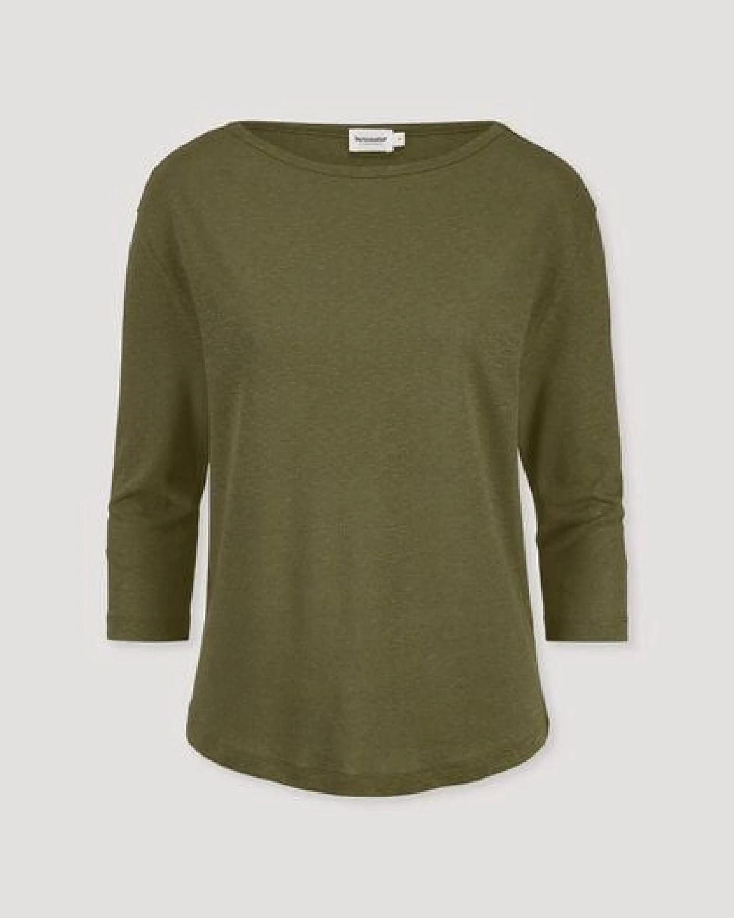 hessnatur Longsleeve Relaxed aus Leinen mit reiner Bio-Baumwolle – Ansicht 4