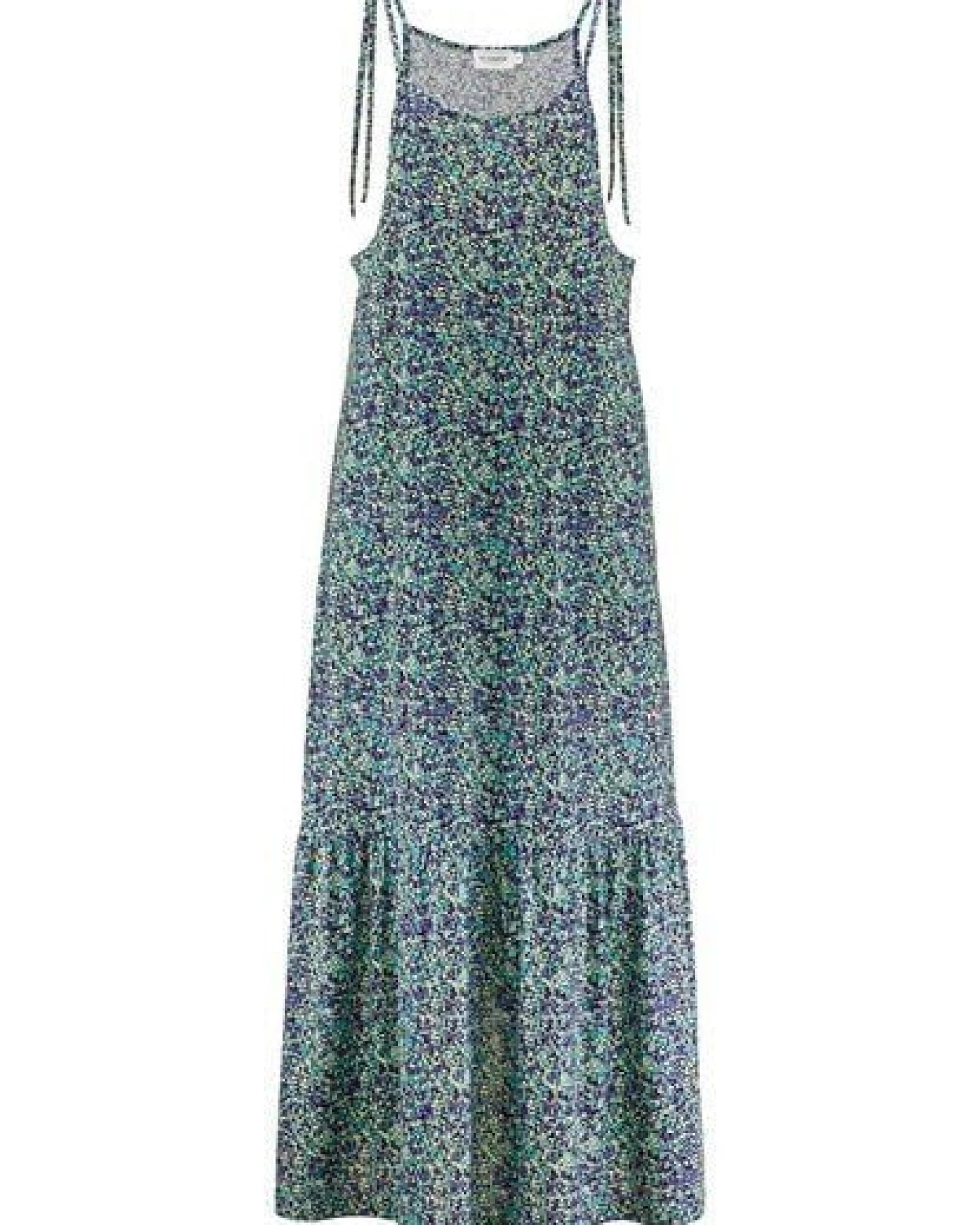 hessnatur Print Jersey Kleid Midi Relaxed aus reiner Bio-Baumwolle – Ansicht 3