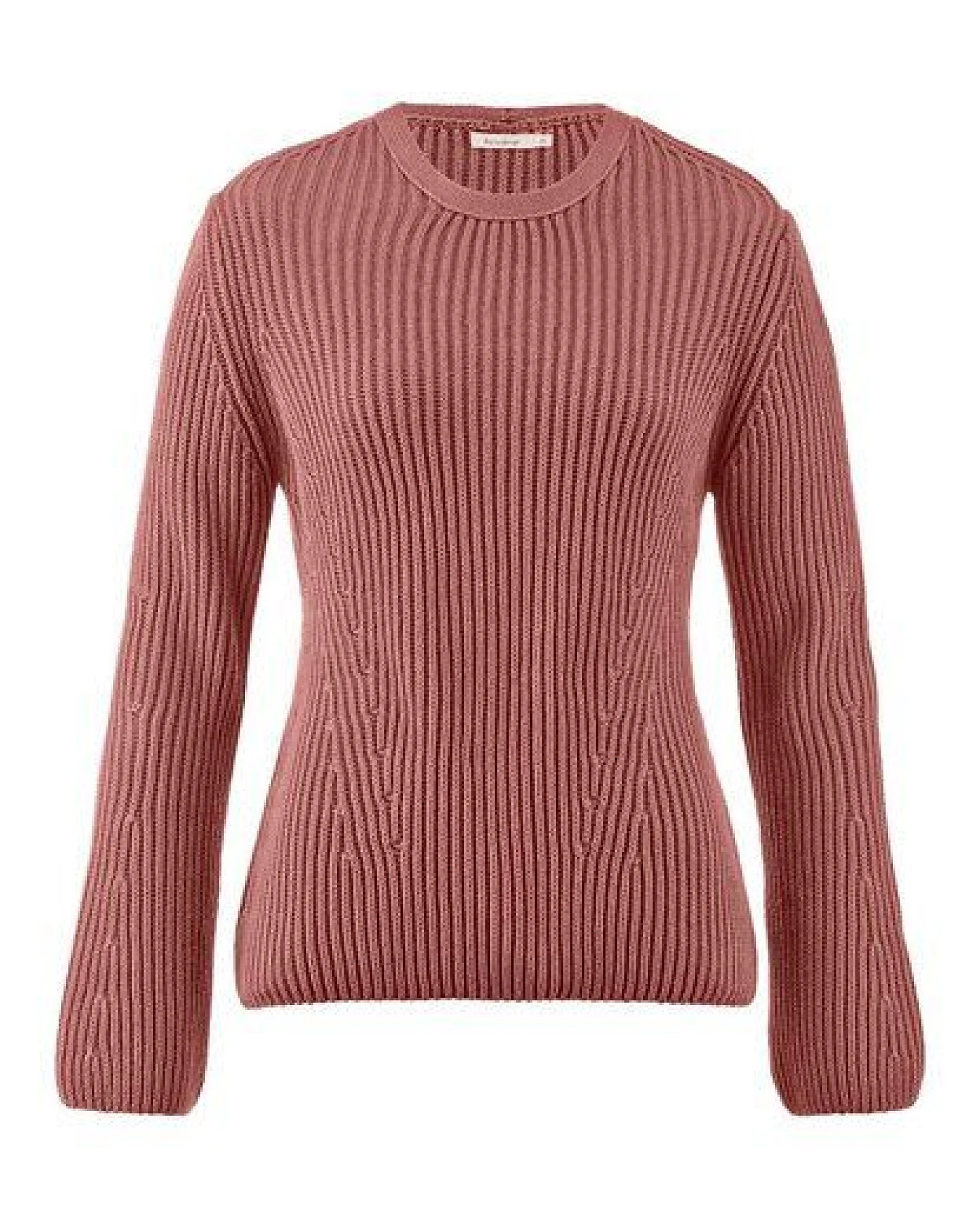 hessnatur Strick Pullover Regular aus reiner Bio-Baumwolle – Ansicht 3