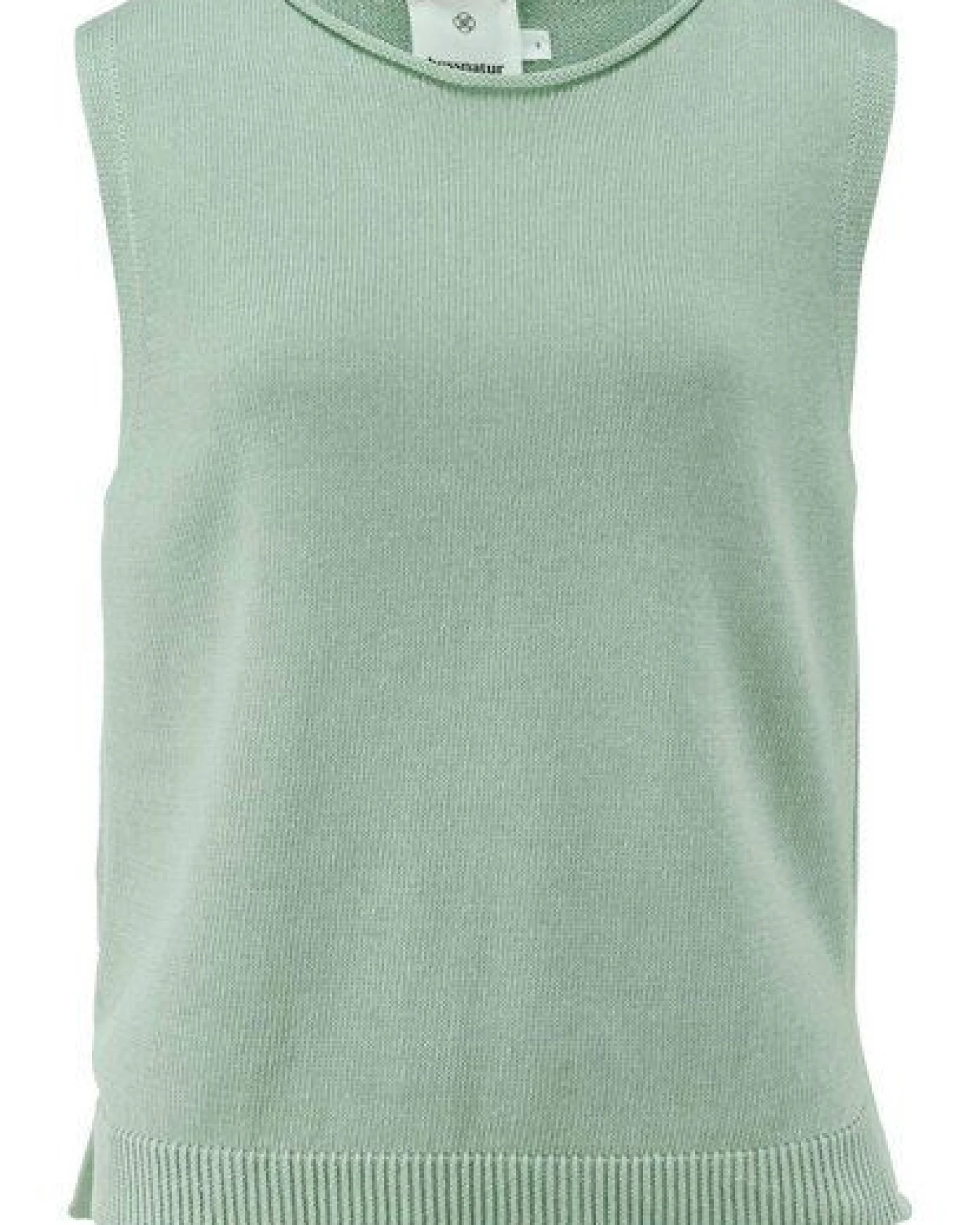 hessnatur Strick Top Regular aus Leinen mit reiner Bio-Baumwolle – Ansicht 3