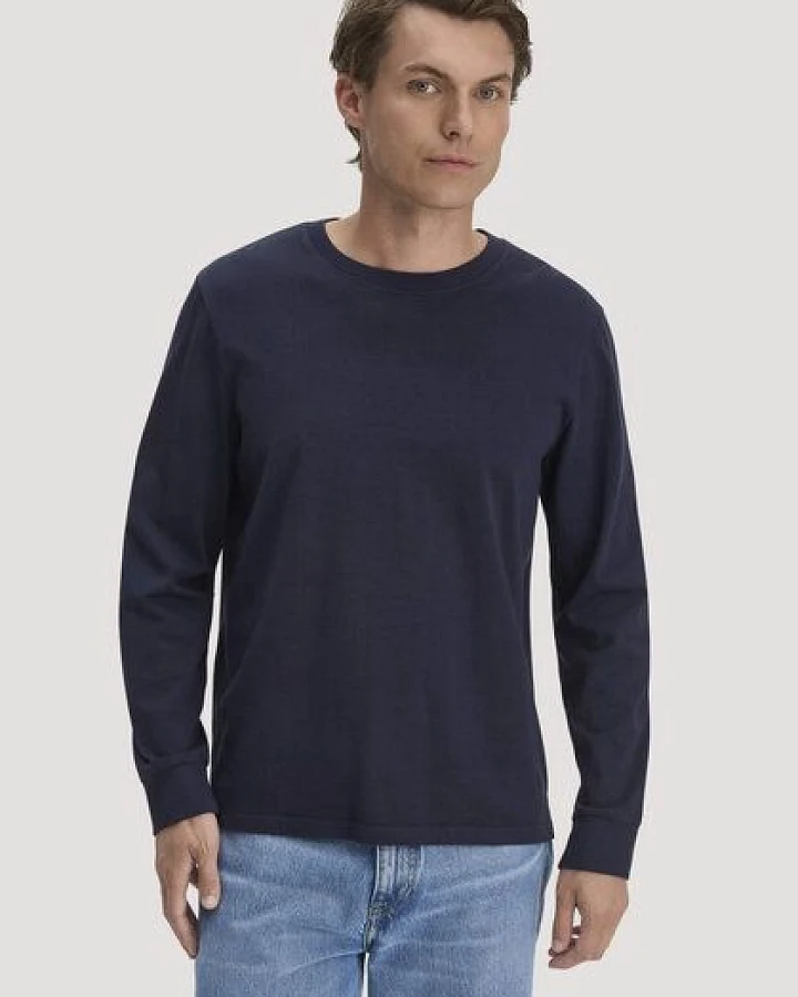 Produktseite: hessnatur Jersey Longsleeve Relaxed aus reiner Bio-Baumwolle