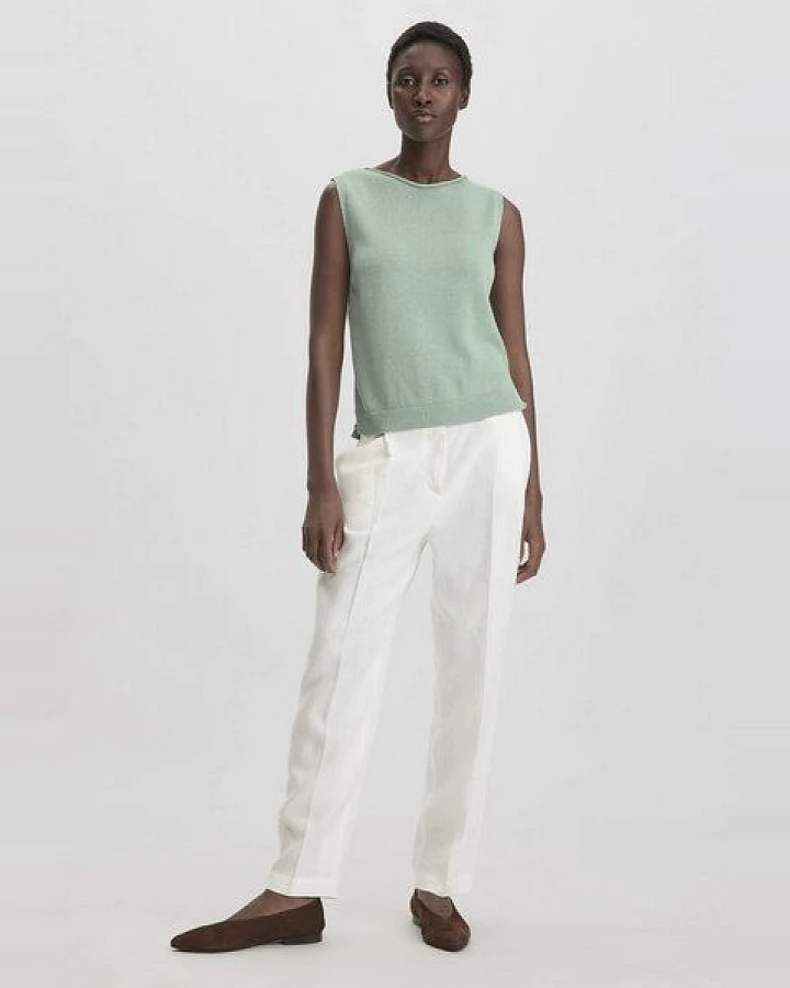 hessnatur Hose Straight Leg Relaxed aus reinem Leinen