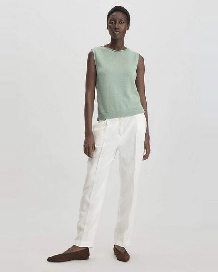 hessnatur Hose Straight Leg Relaxed aus reinem Leinen