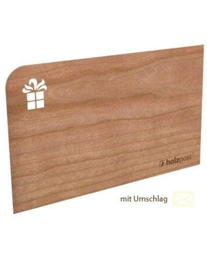 holzpost Geschenkkärtchen