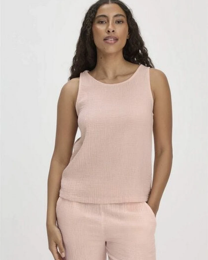 hessnatur Musselin Top Regular PURE COMFORT aus reiner Bio-Baumwolle