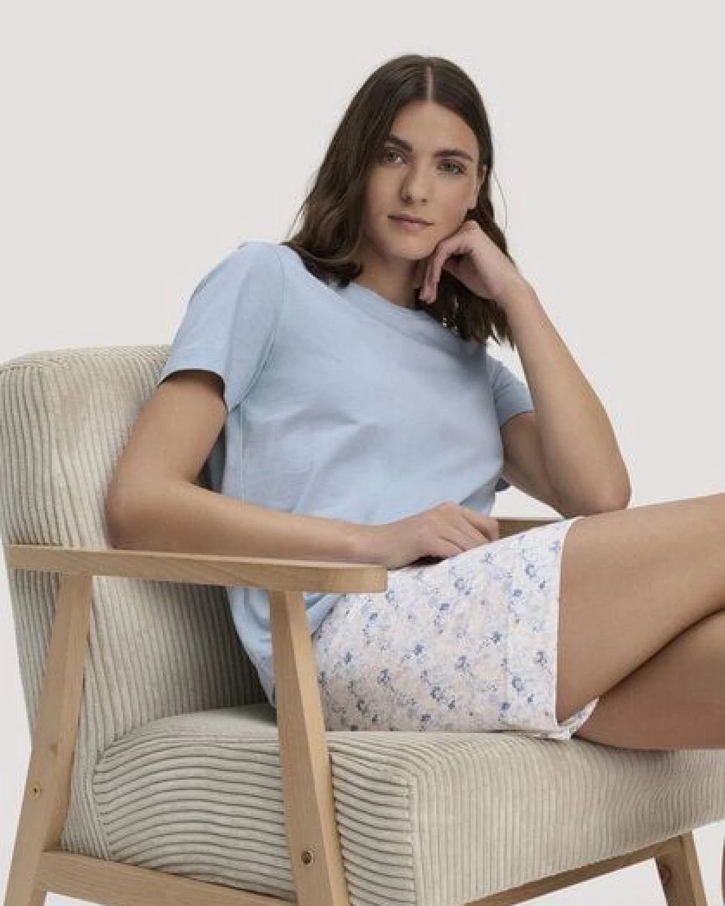 hessnatur Pyjama Relaxed PURE COTTON aus reiner Bio-Baumwolle – Ansicht 4