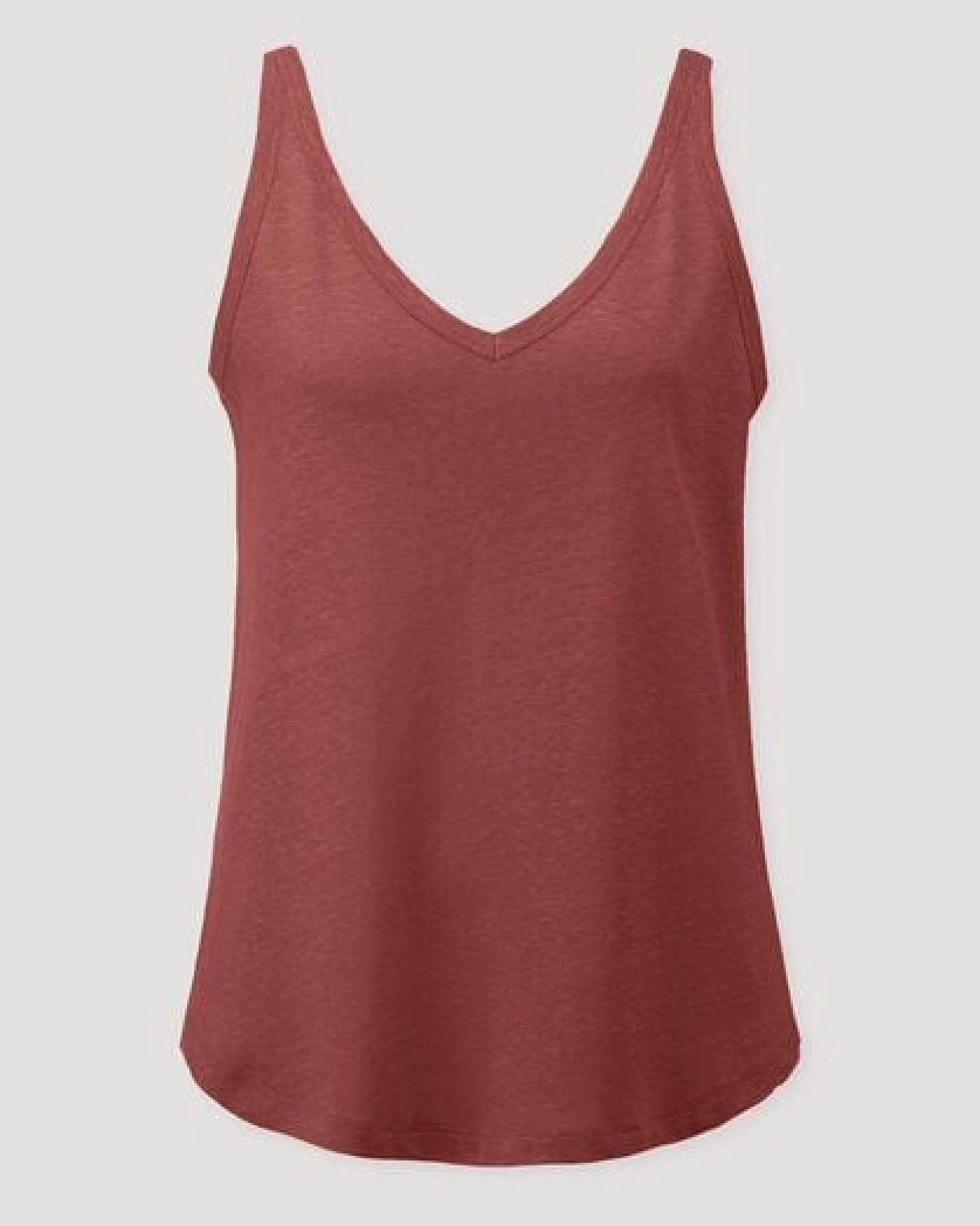hessnatur Jersey Top Regular Leinen und reiner Bio-Baumwolle – Ansicht 4