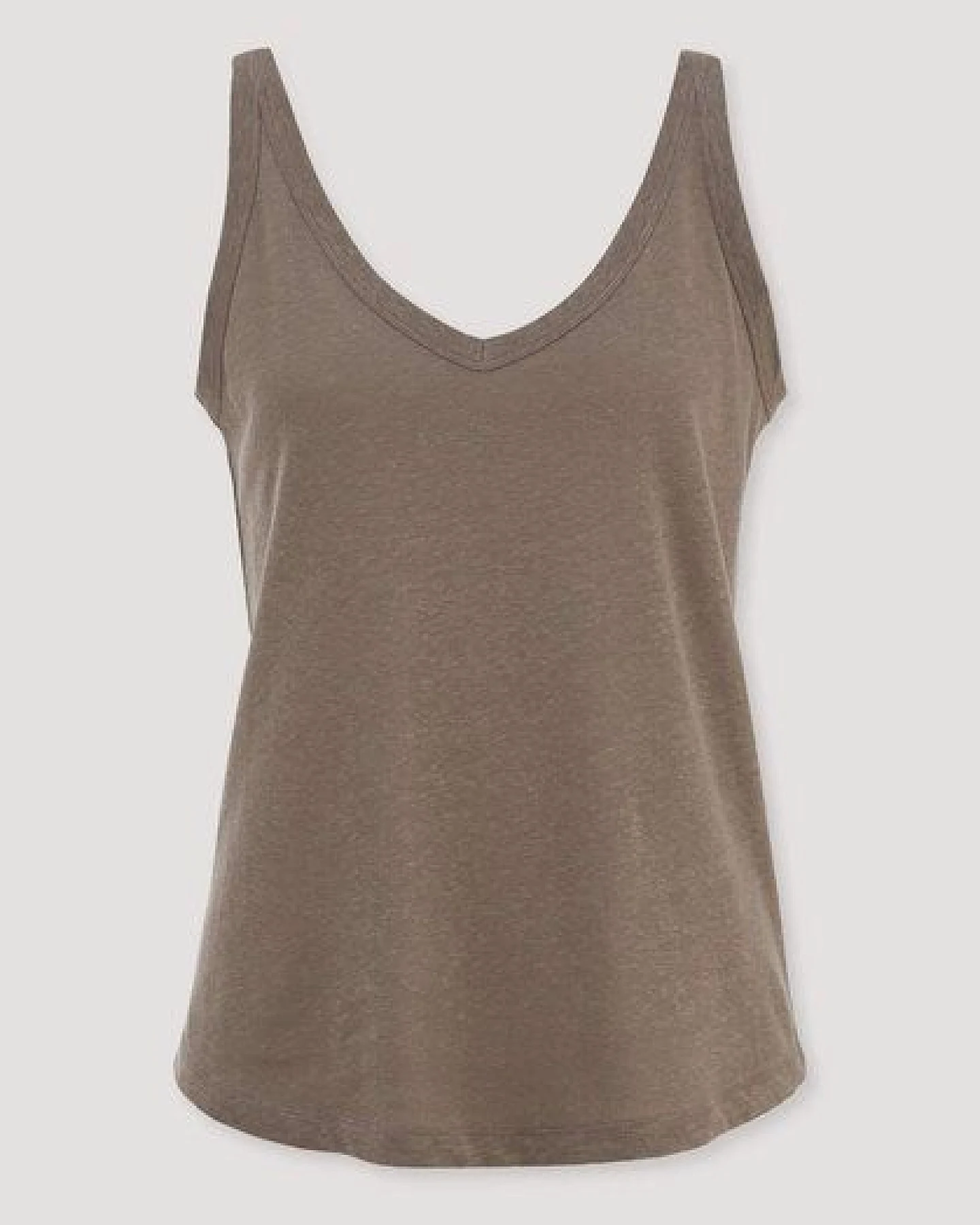 hessnatur Jersey Top Regular Leinen und reiner Bio-Baumwolle – Ansicht 4