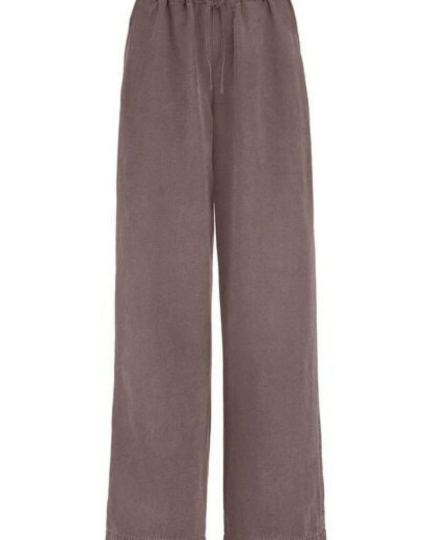 hessnatur Hose Straight Leg Relaxed aus TENCEL Lyocell mit Leinen – Ansicht 3