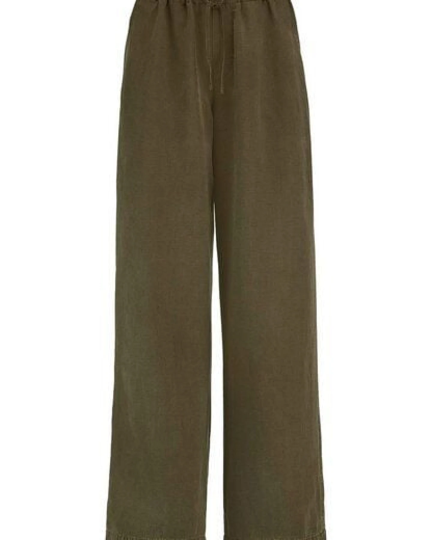 hessnatur Hose Straight Leg Relaxed aus TENCEL Lyocell mit Leinen – Ansicht 3