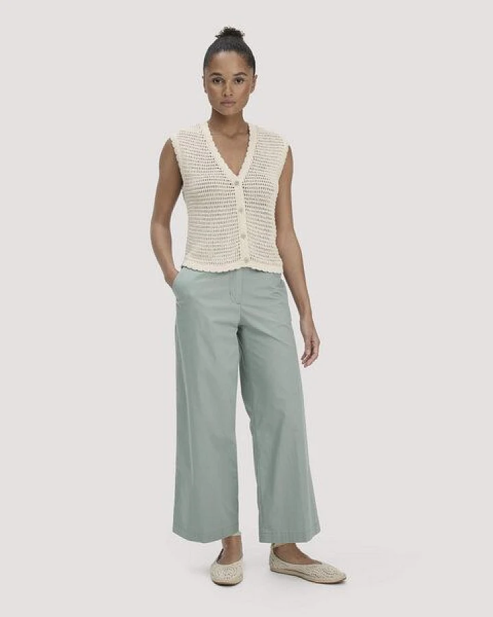 hessnatur Hose Culotte Regular aus Bio-Baumwolle