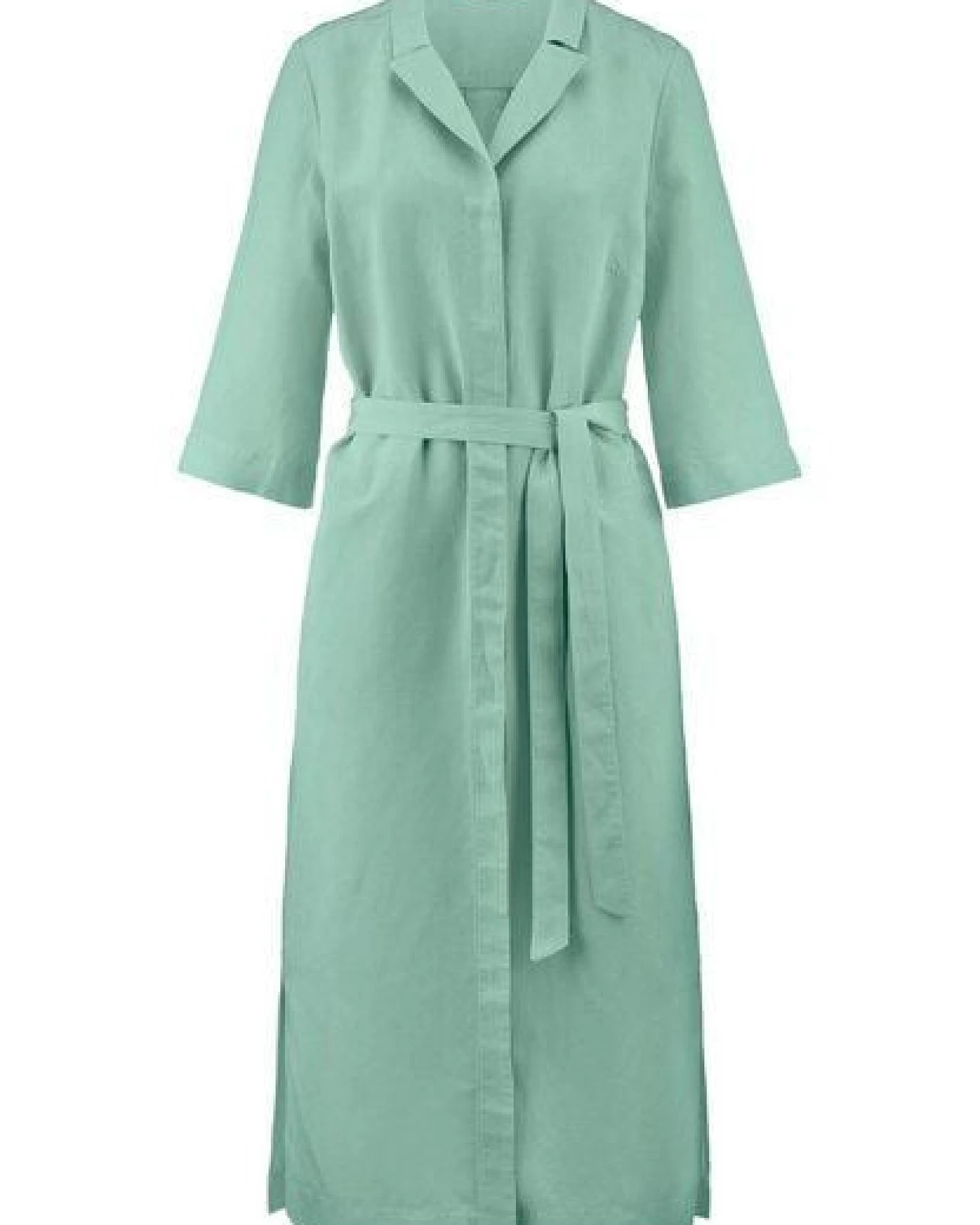 hessnatur Kleid Midi Relaxed aus TENCEL Lyocell mit Leinen – Ansicht 3