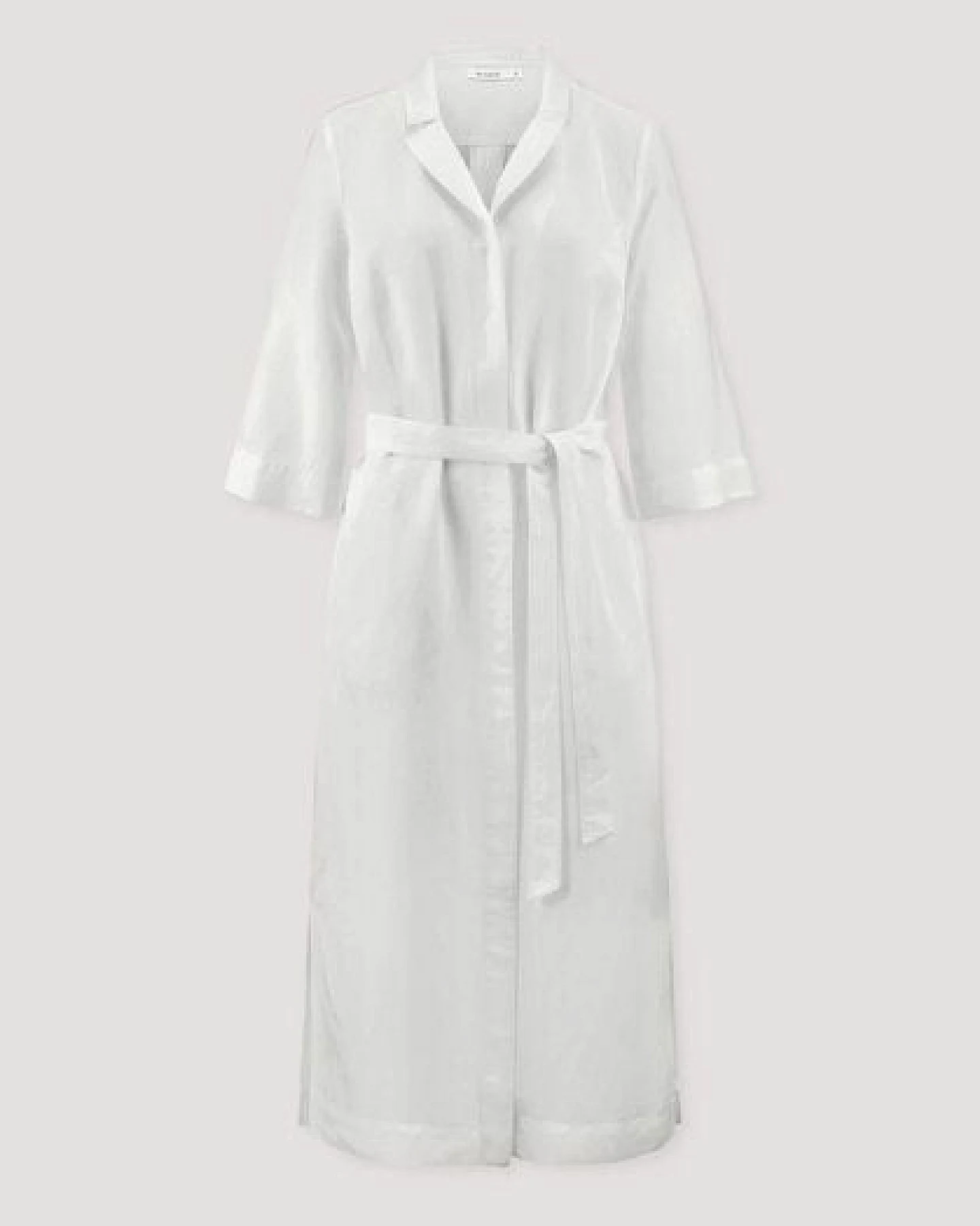 hessnatur Kleid Midi Relaxed aus TENCEL Lyocell mit Leinen – Ansicht 4