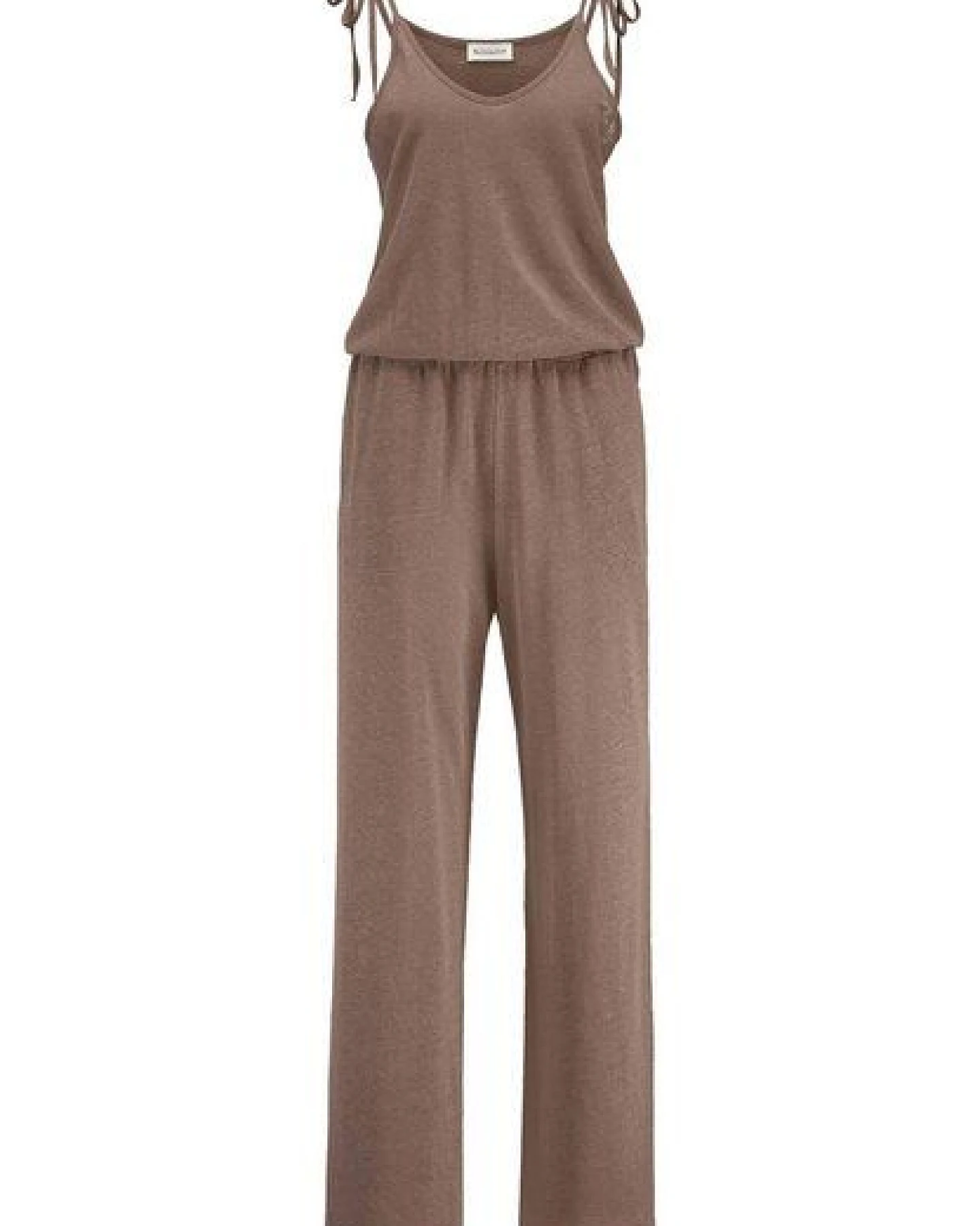 hessnatur Jersey Jumpsuit Relaxed aus Leinen und reiner Bio-Baumwolle – Ansicht 3