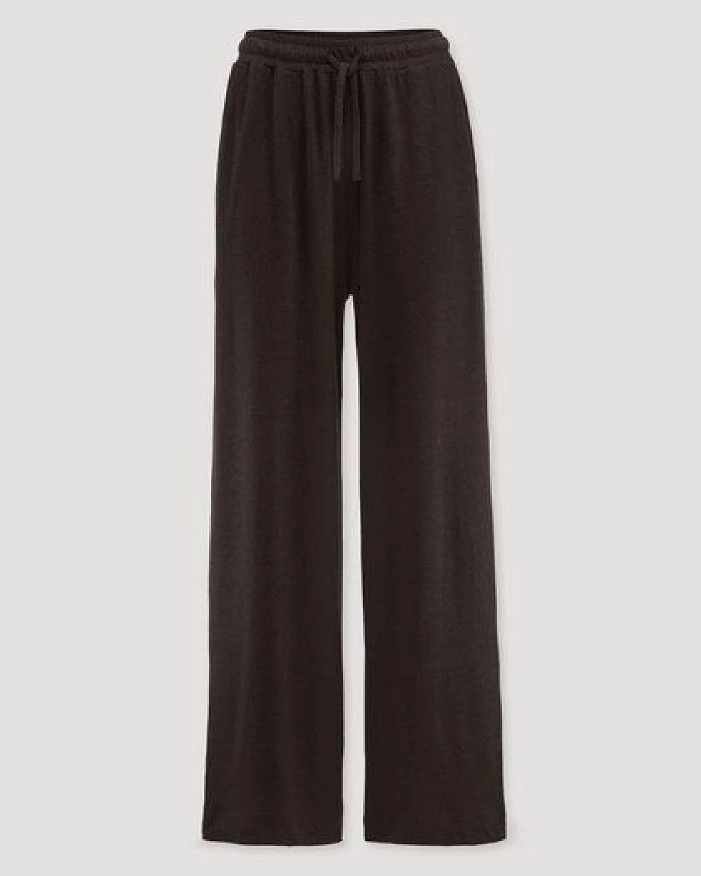hessnatur Jersey Hose Wide Leg Relaxed aus reiner Bio-Baumwolle mit Leinen – Ansicht 4