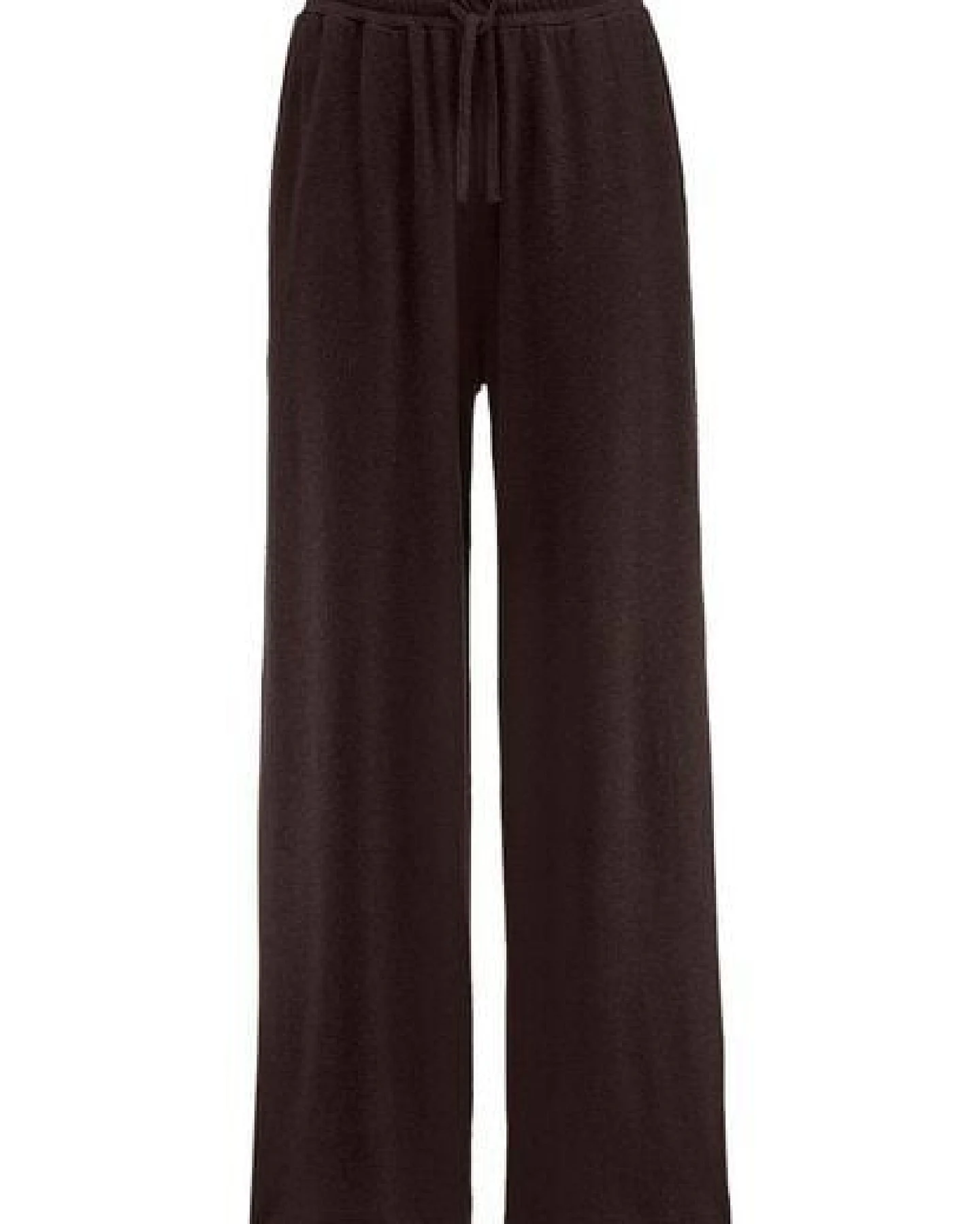 hessnatur Jersey Hose Wide Leg Relaxed aus reiner Bio-Baumwolle mit Leinen – Ansicht 3