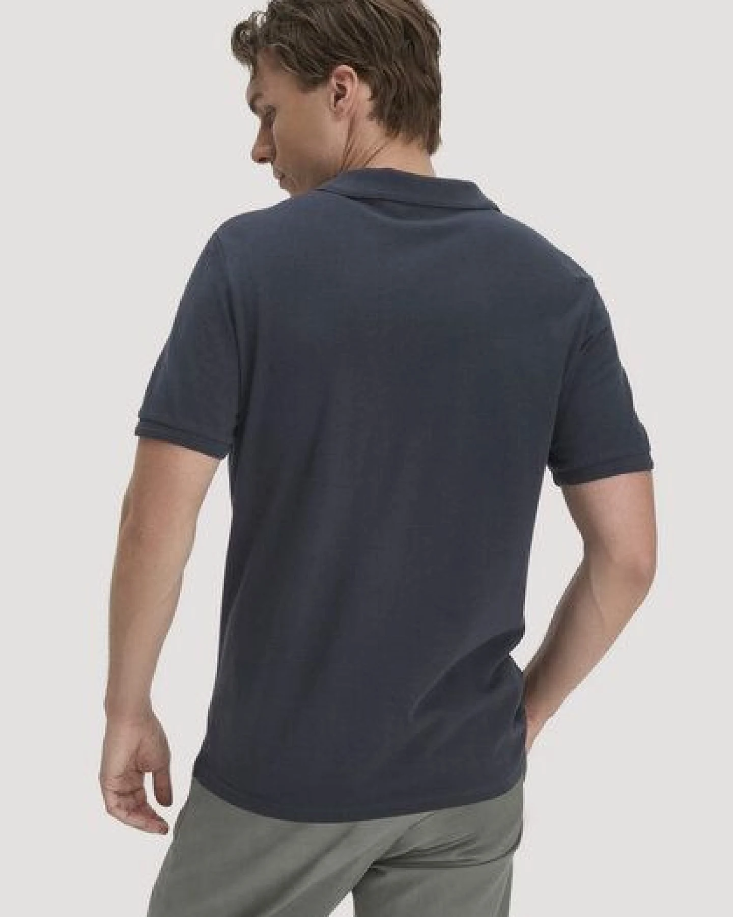 hessnatur Piqué Polo Regular aus reiner Bio-Baumwolle – Ansicht 2
