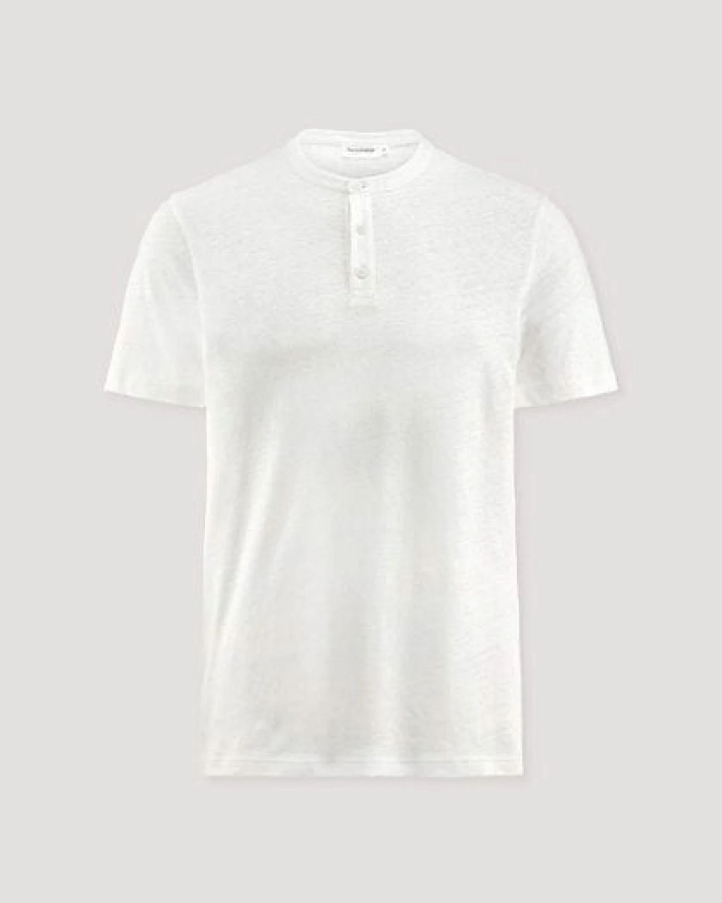 hessnatur Henley Shirt Regular aus Bio-Baumwolle und Leinen – Ansicht 4