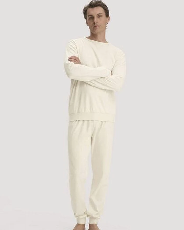 hessnatur Pyjama Regular PURE NATURE aus reiner Bio-Baumwolle