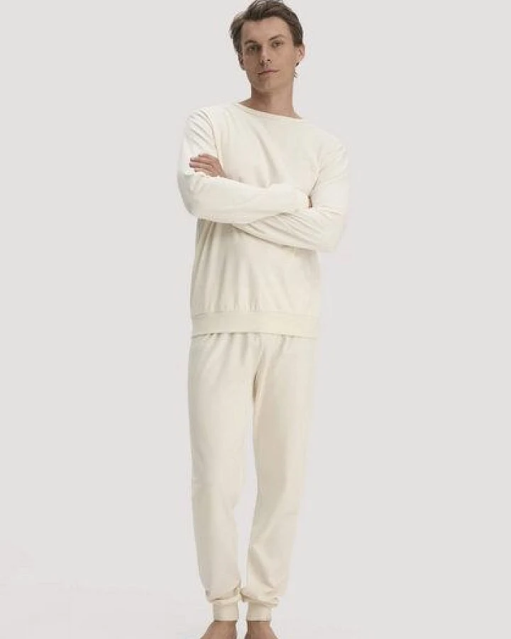 hessnatur Pyjama Regular PURE NATURE aus reiner Bio-Baumwolle