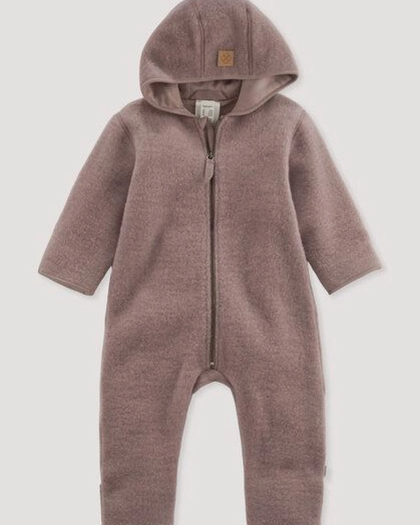 hessnatur Wollfleece-Overall aus Bio-Merinowolle – Ansicht 2