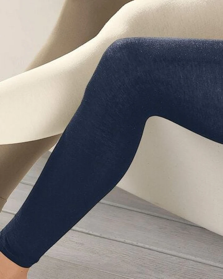 hessnatur Feinstrumpf-Leggings aus Bio-Baumwolle