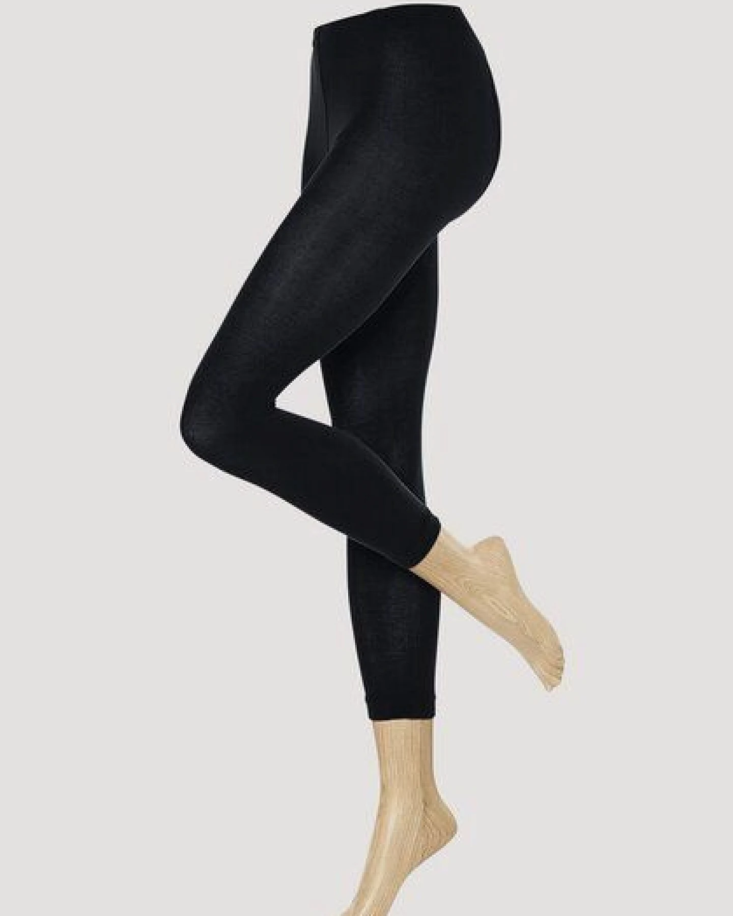 hessnatur Feinstrumpf-Leggings aus Bio-Baumwolle – Ansicht 2