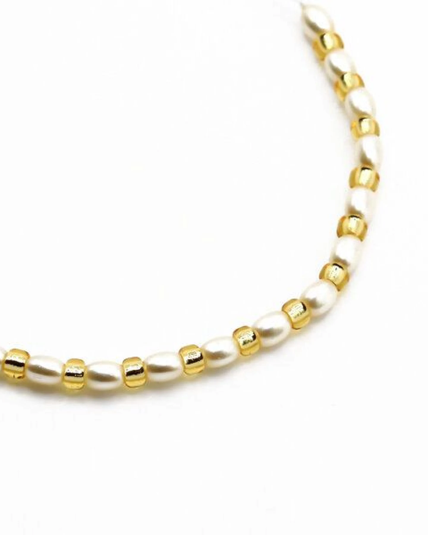 juni Veganes Perlenarmband Tropical Golden – Ansicht 3