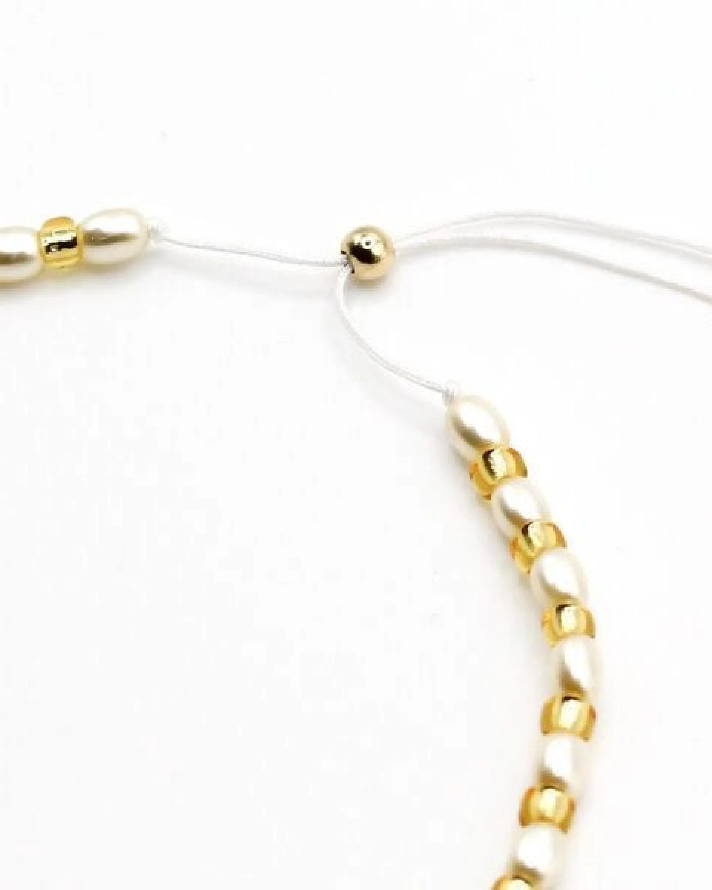 juni Veganes Perlenarmband Tropical Golden – Ansicht 4