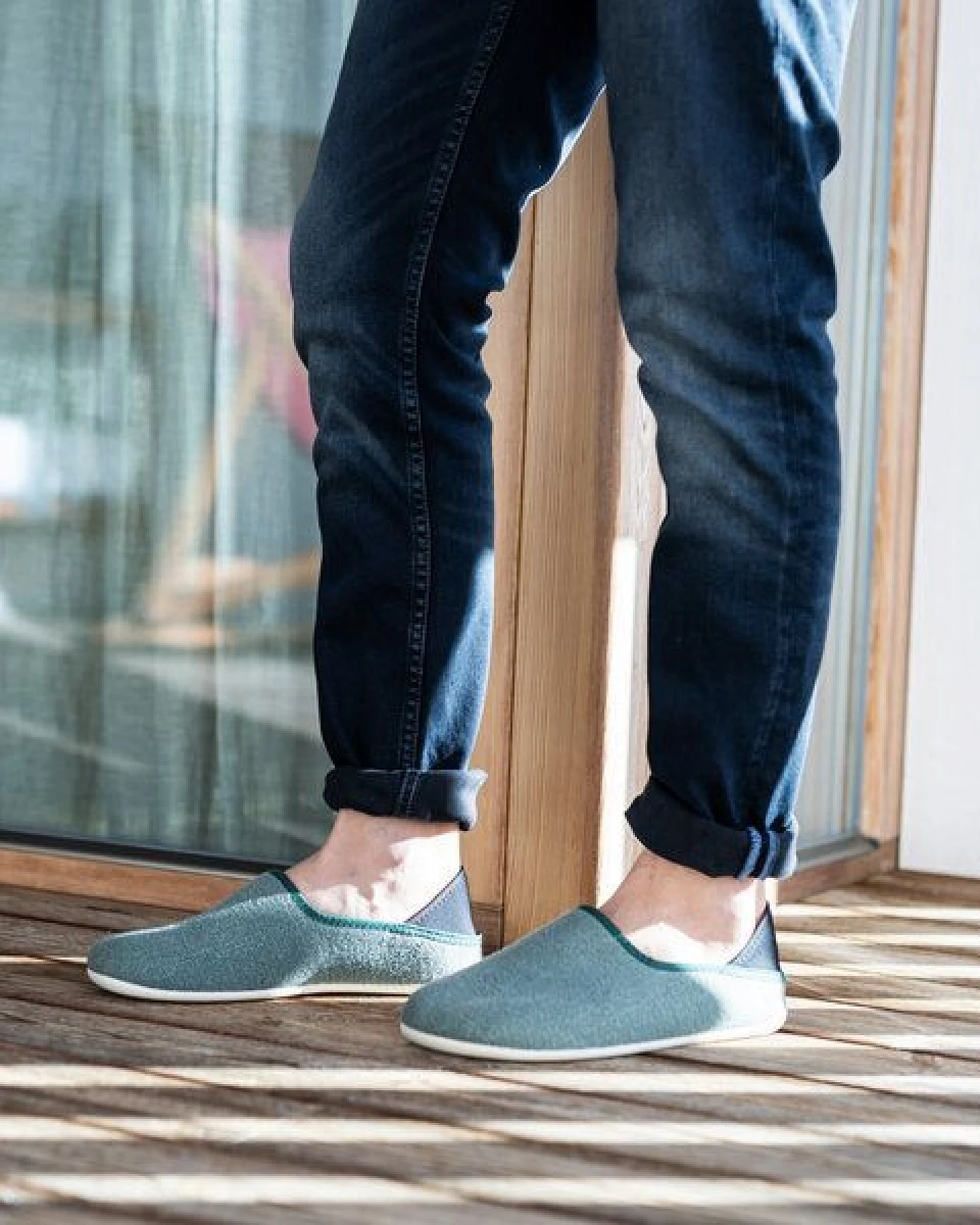 Gottstein Linen Slip-on für Damen & Herren - Stylischer Sommerschuh mit rutschfester Gummisohle – Ansicht 2