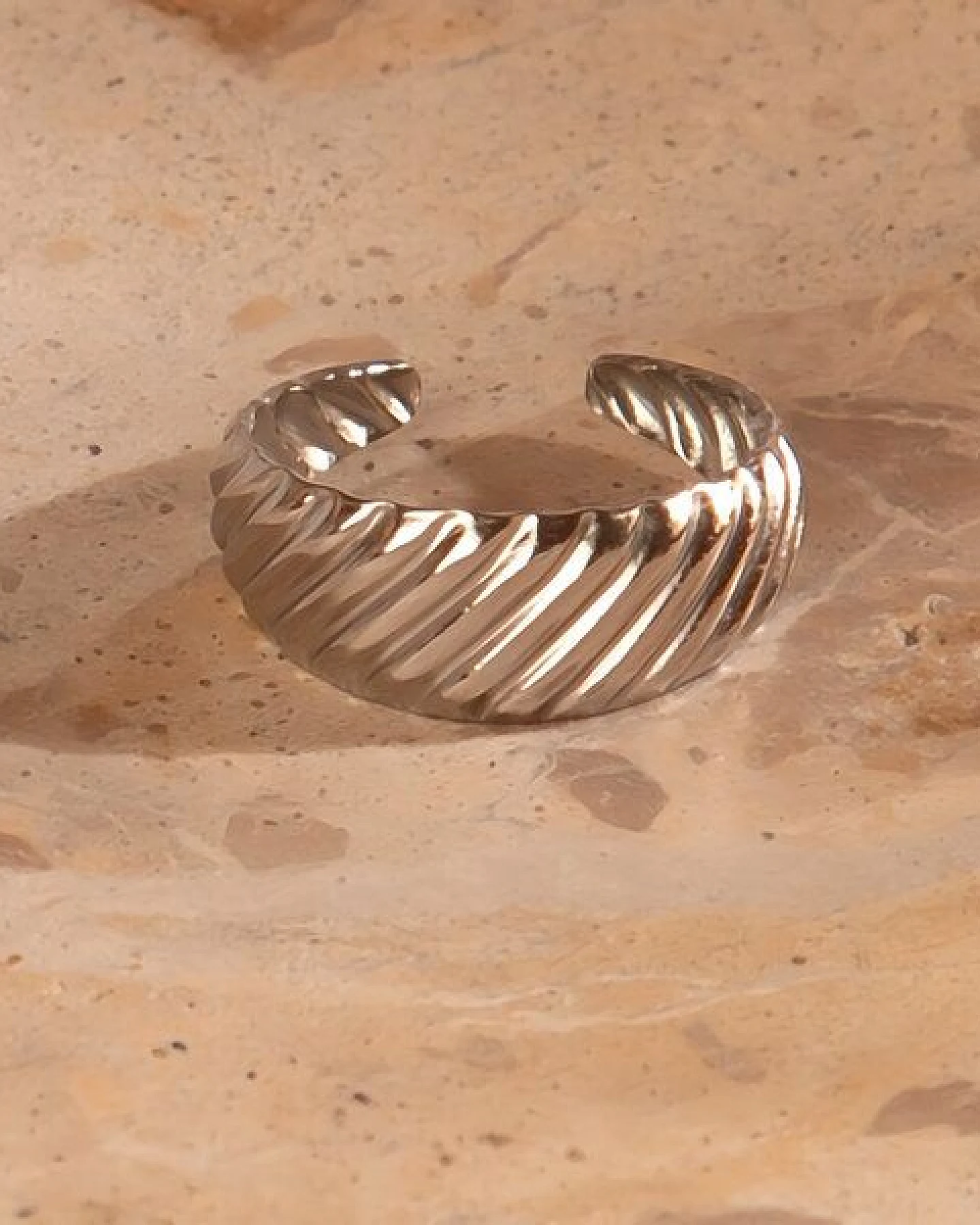Größenvariabler BOHO LINE Ring ca. Ø 18 - 20mm von Elektropulli – Ansicht 3