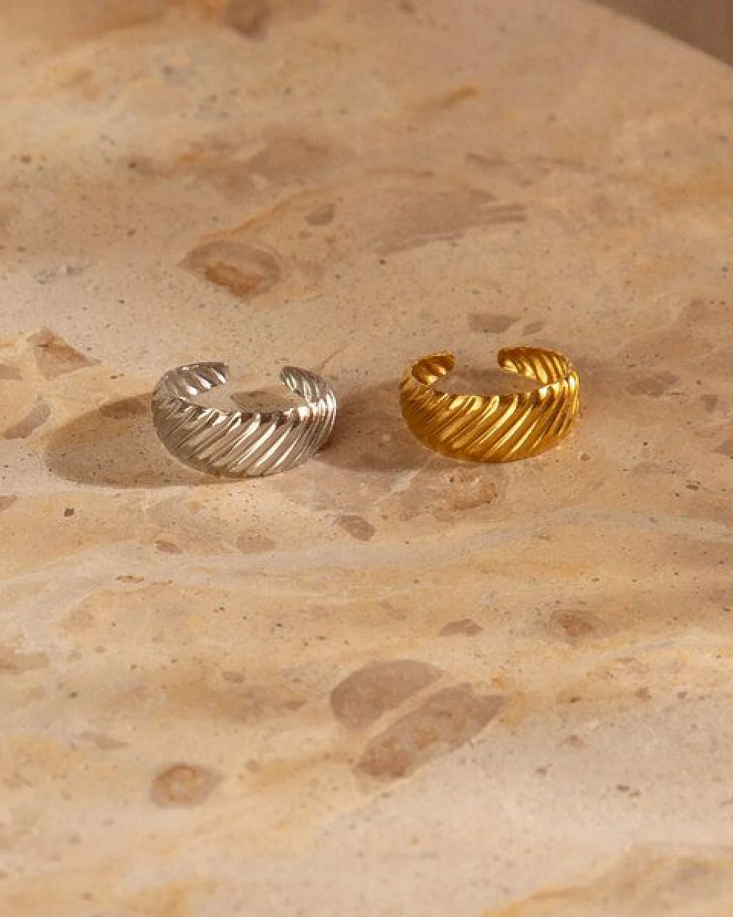 Größenvariabler BOHO LINE Ring ca. Ø 18 - 20mm von Elektropulli – Ansicht 4