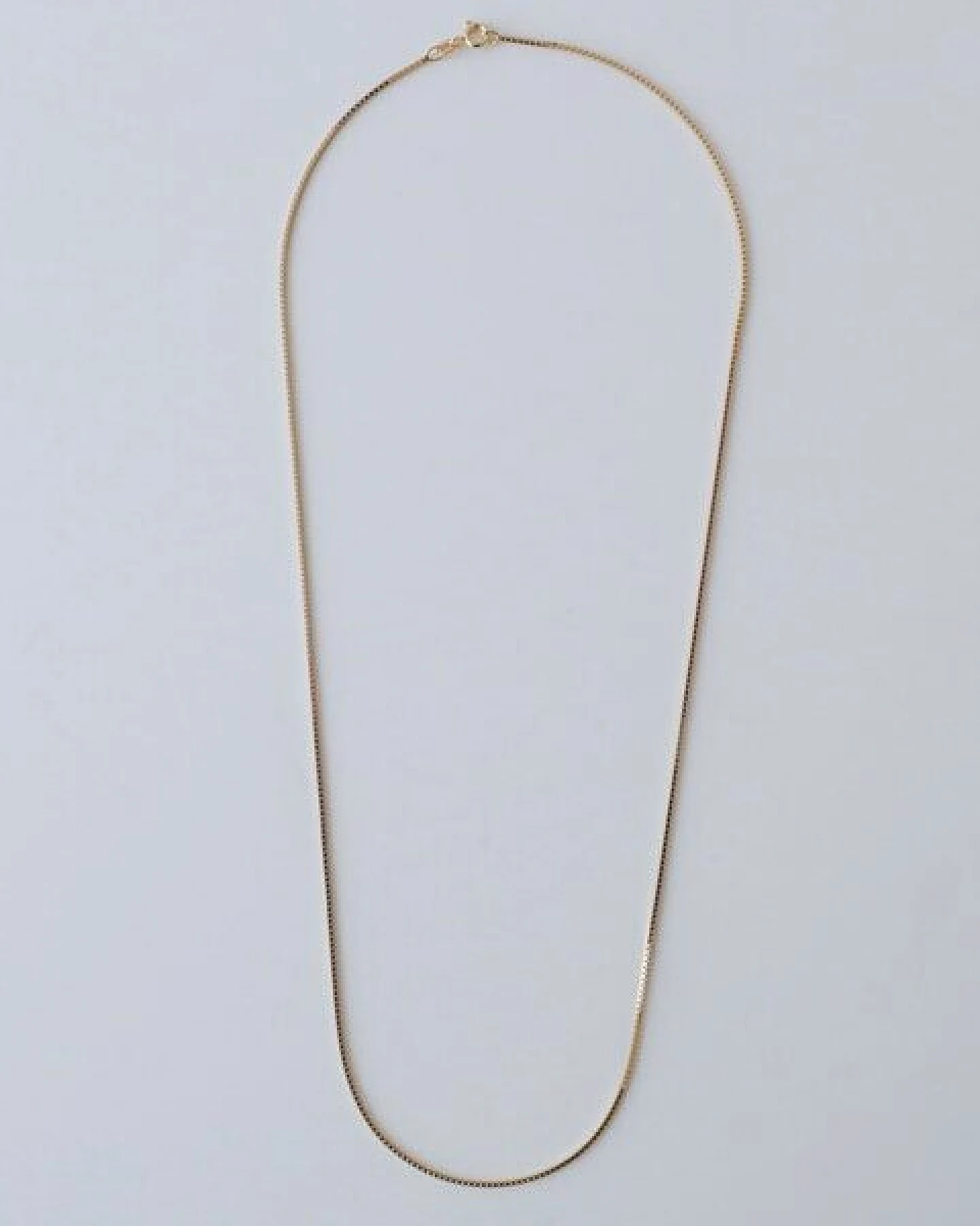 BELLYBIRD Jewellery Venezianerkette - eckige Kettenglieder/ Silber/ Silber vergoldet – Ansicht 3