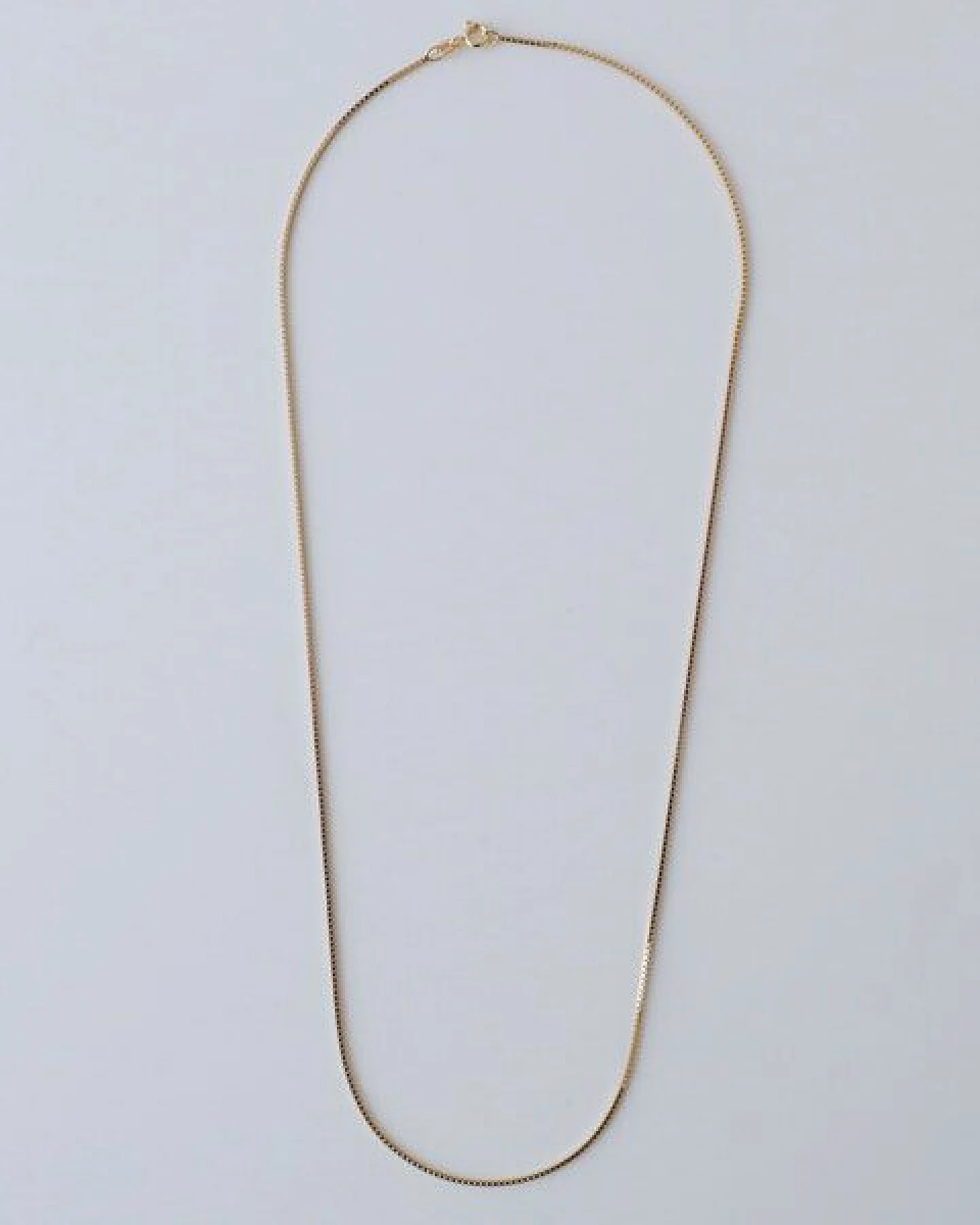 BELLYBIRD Jewellery Venezianerkette - eckige Kettenglieder/ Silber/ Silber vergoldet – Ansicht 3